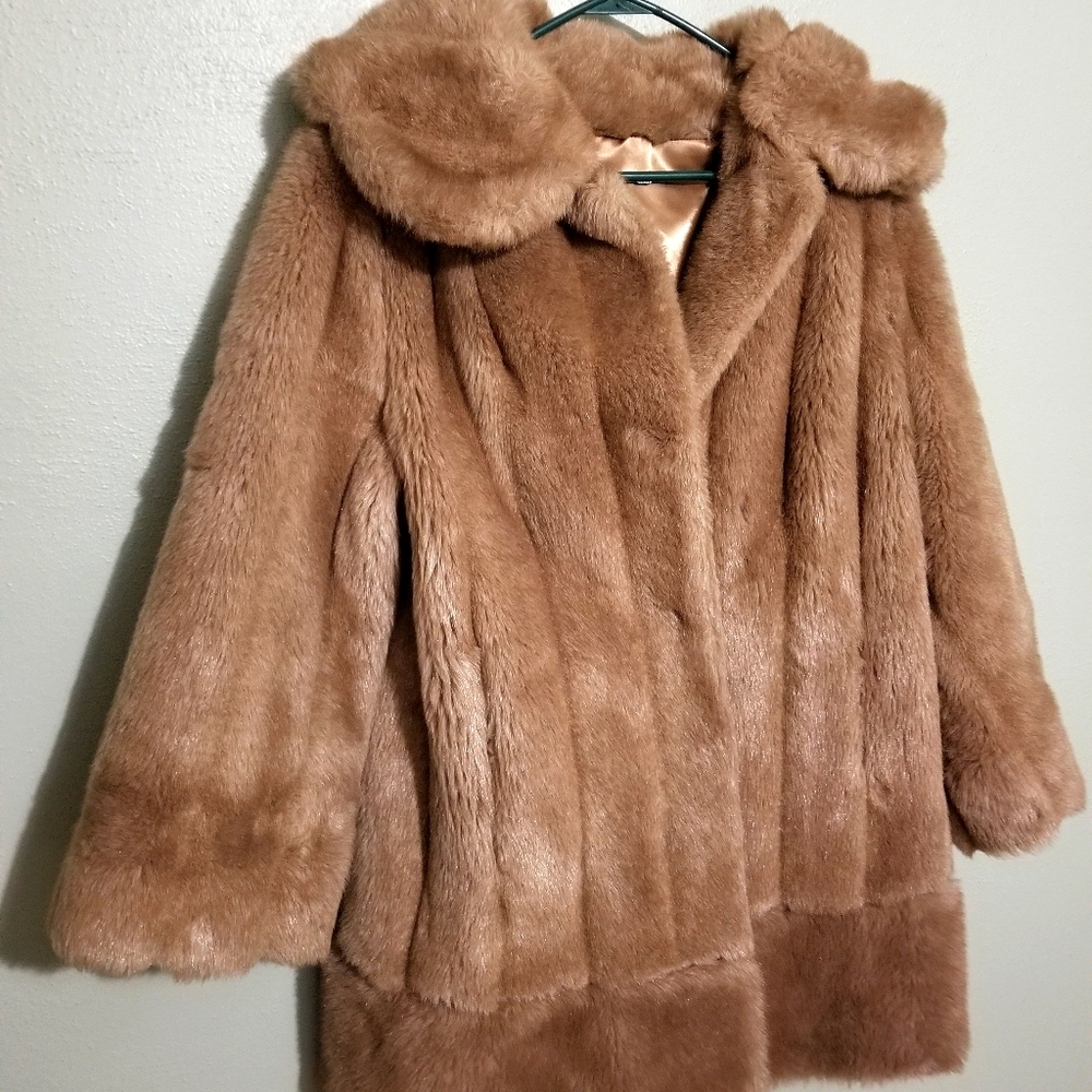 Susan Lynn Faux Fur Jacket